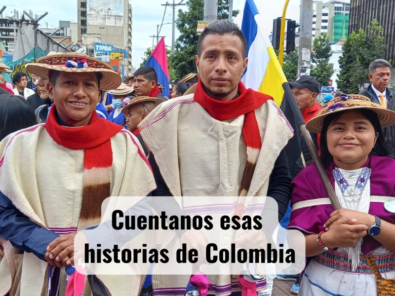 Cuentanos esas historias de Colombia